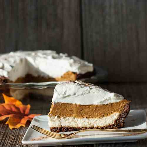 Pumpkin Cheesecake Pie