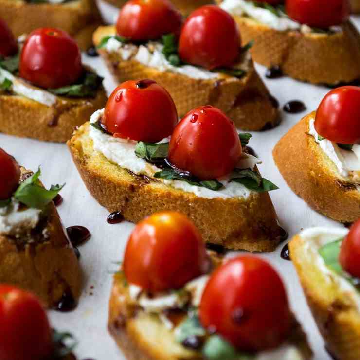 Goat Cheese Bruschetta