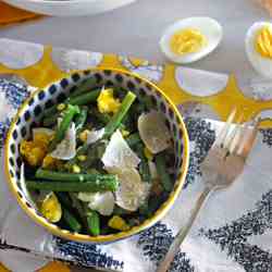 Green Bean and Eggs Salad