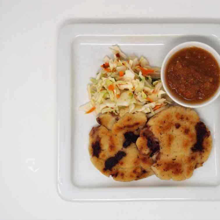 Bean and Cheese Pupusas