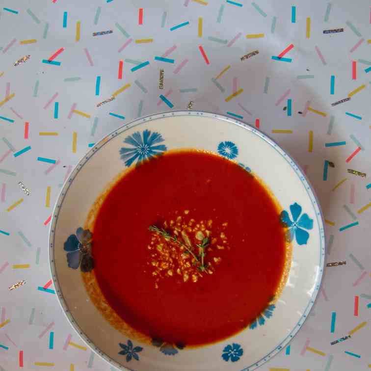 Roasted Red Pepper Soup