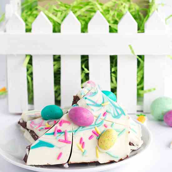 Easter Truffle Bark