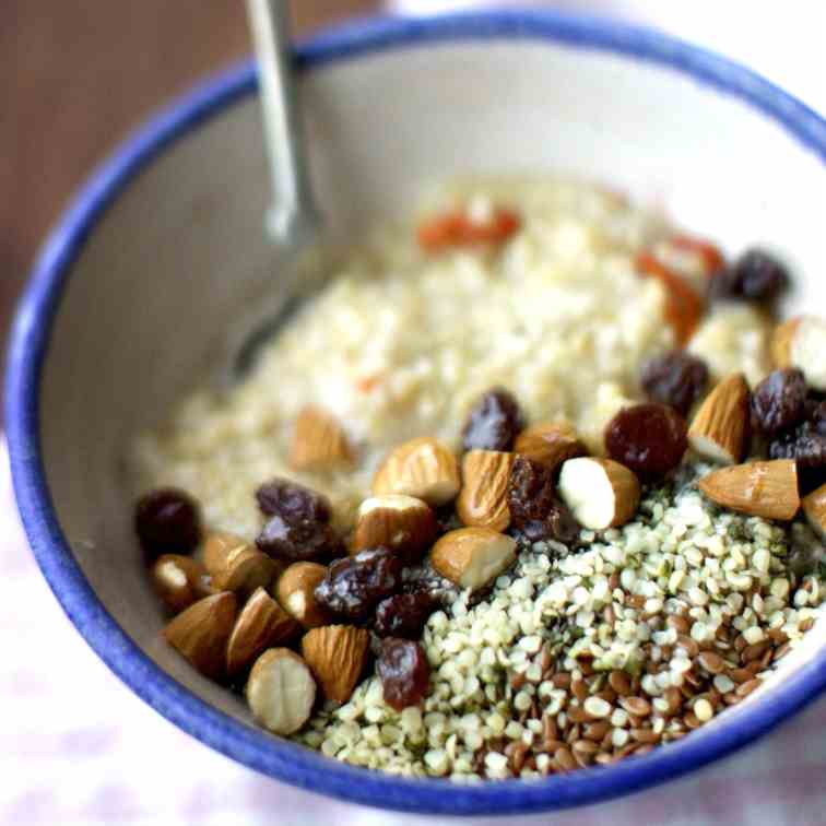 Steel Cut Oatmeal - Healthy Breakfast