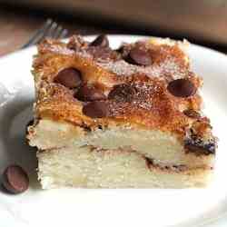 Sour Cream Chocolate Chip Coffee Cake