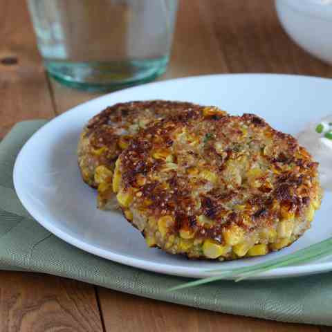 Quinoa Corn Patties