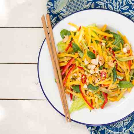 Thai mango salad