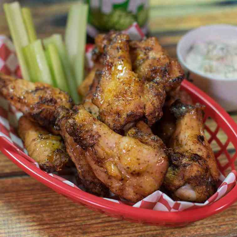 Hickory Smoked Chicken Wings