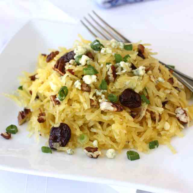 Spaghetti Squash w/Gorgonzola