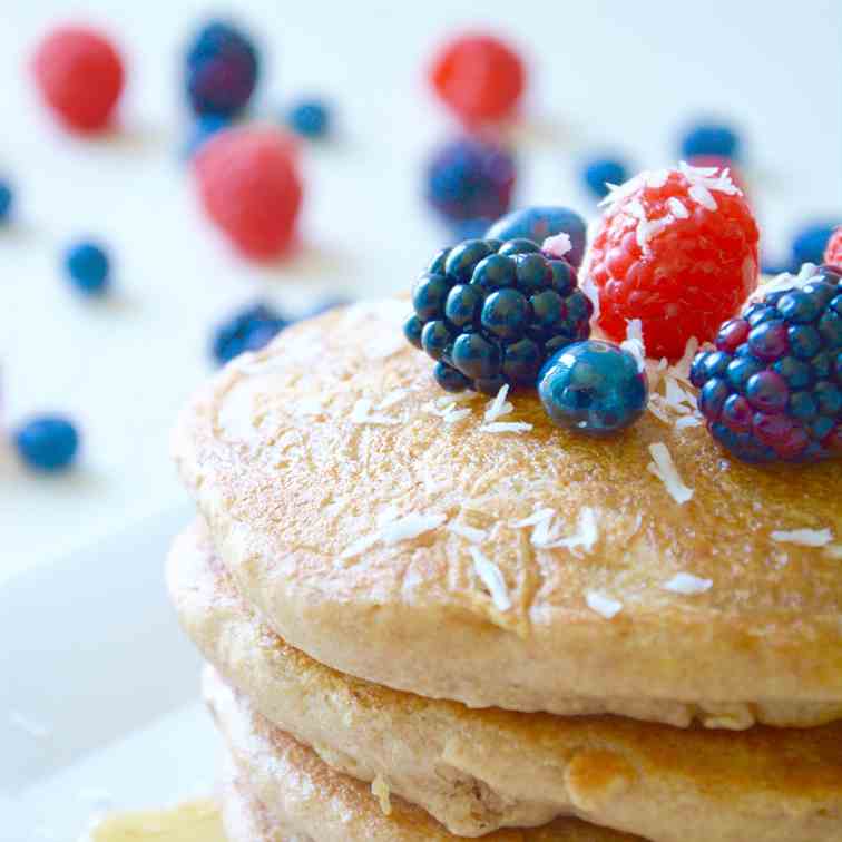 Coconut Milk Pancakes