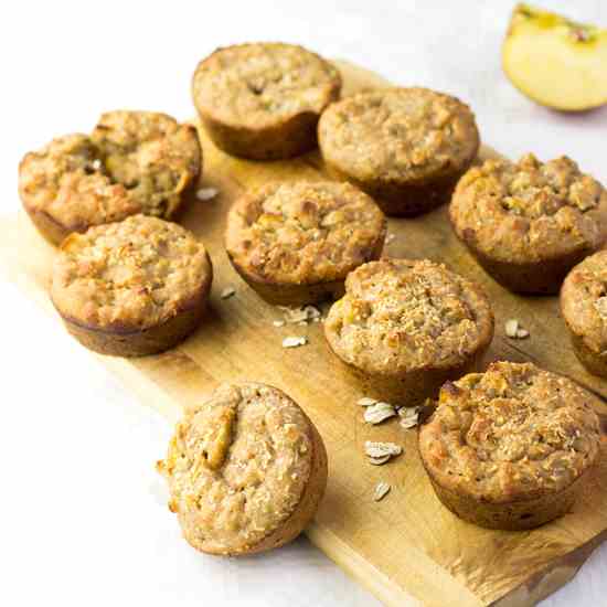 Irresistible Vegan Banana Muffins 