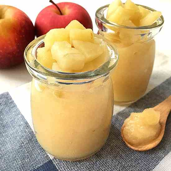 Unsweetened applesauce