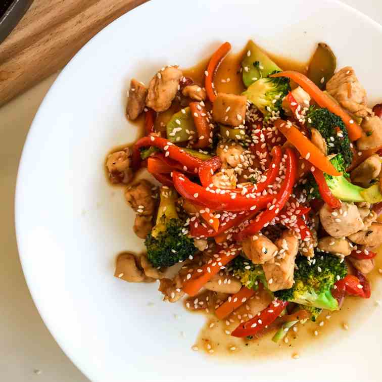 15-minute Chicken Teriyaki Stir-fry