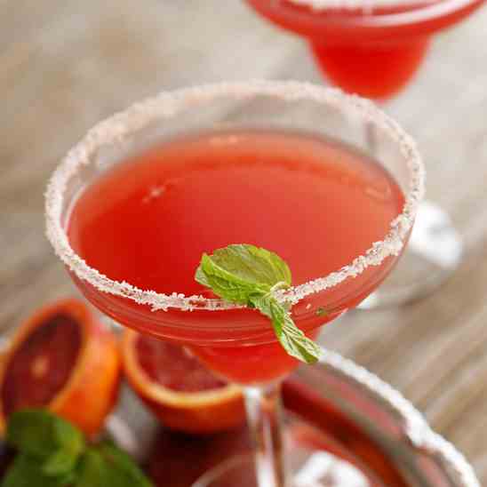 Blood Orange Mezcal Margarita