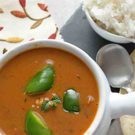 Capsicum kuzhambu, 