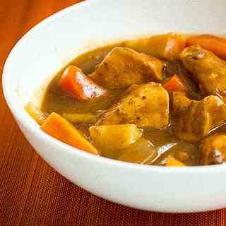 Japanese chicken curry