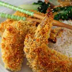 Crispy Spicy Panko Chicken Wings