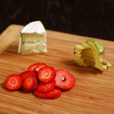 Strawberry, Avocado, Goat Cheese