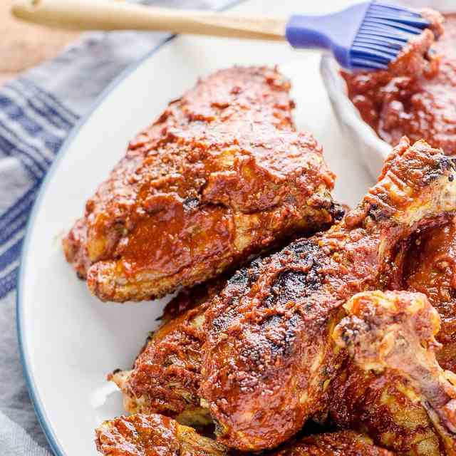 Brined Barbecue Chicken