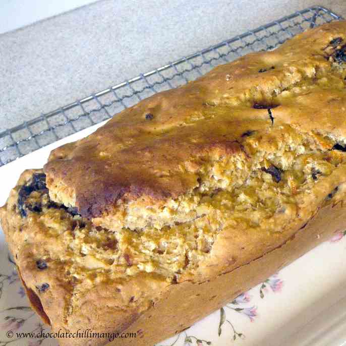 Prune & Orange Bread