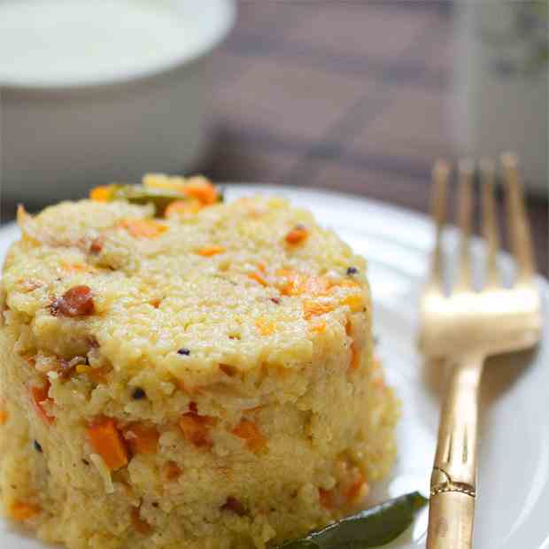 Kuthiraivali (Barnyard Millet)Upma 