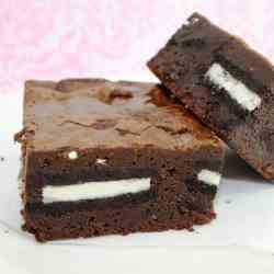 Oreo Stuffed Brownies