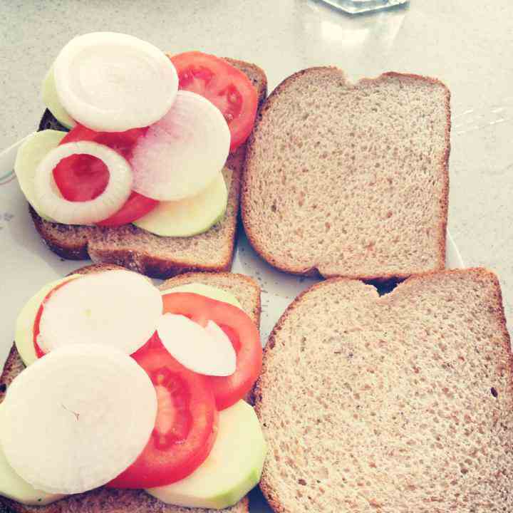 Zucchini and Tomato Paninis