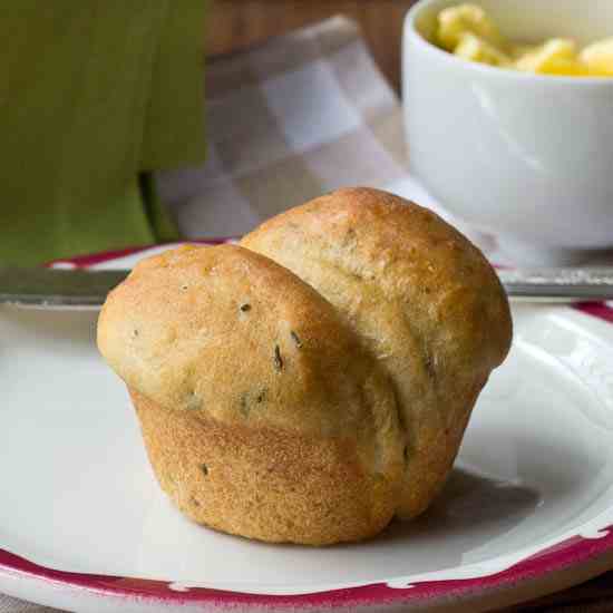 Buttermilk Herb Rolls