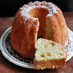 Coconut Mango Bundt Cake