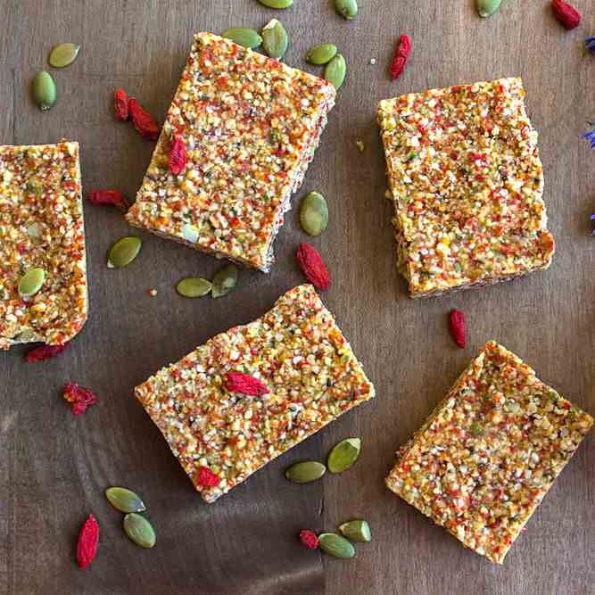 Coconut and Goji Energy Bites (vegan - gf)