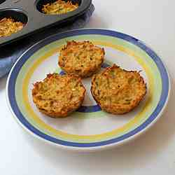 Crustless Zucchini Mini Quiche