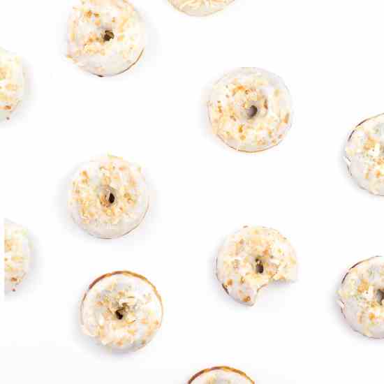 Mini Carrot Cake Doughnuts