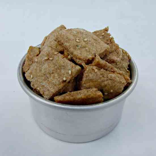 Homemade Wheat Thins