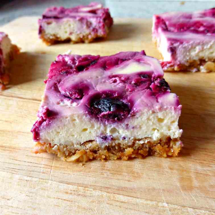 Guilt Free Cheesecake Squares