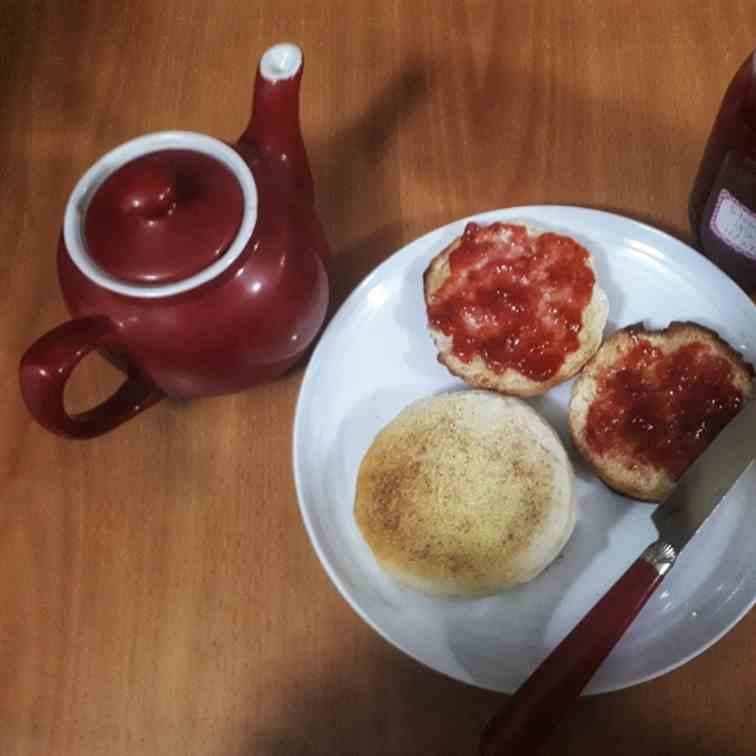 Cast Iron Skillet English Muffins