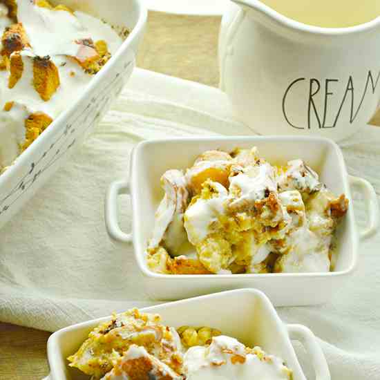 Cinnamon Raisin Bread Pudding