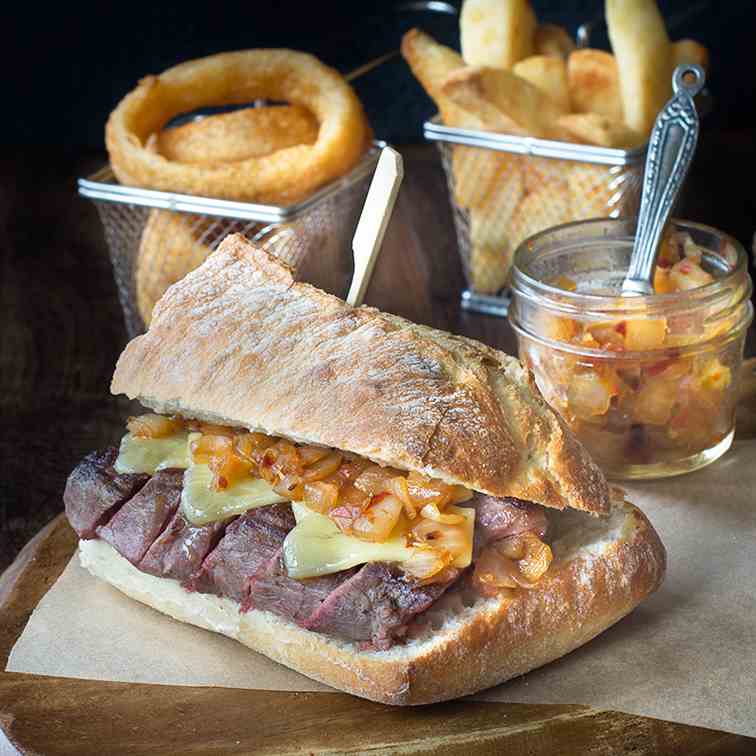 Steak - Cheese Sandwich