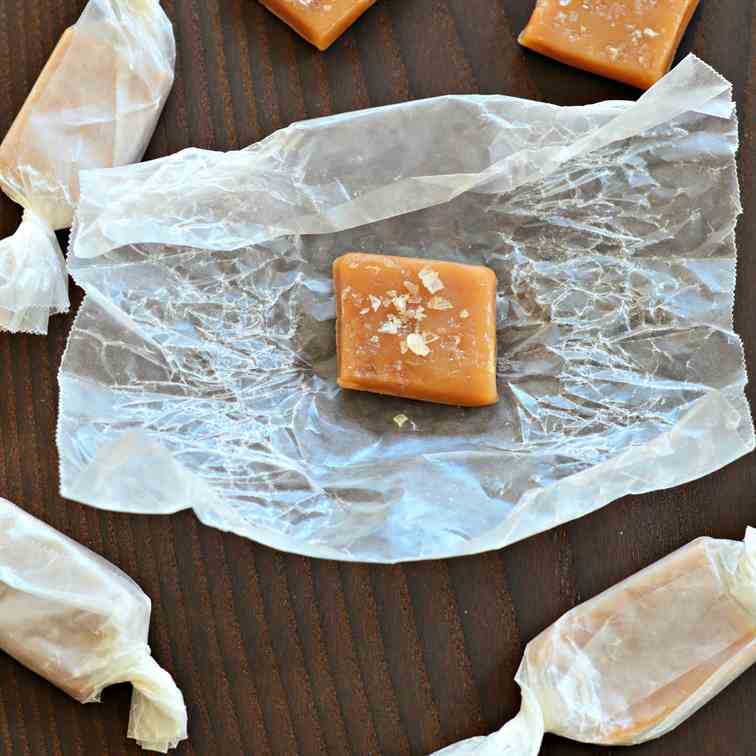 Chile Smoked Salt Caramels