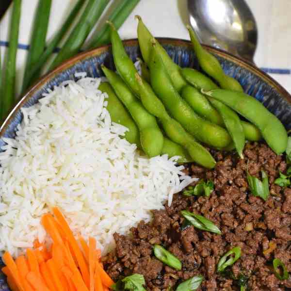 Korean Ground Beef Bowl