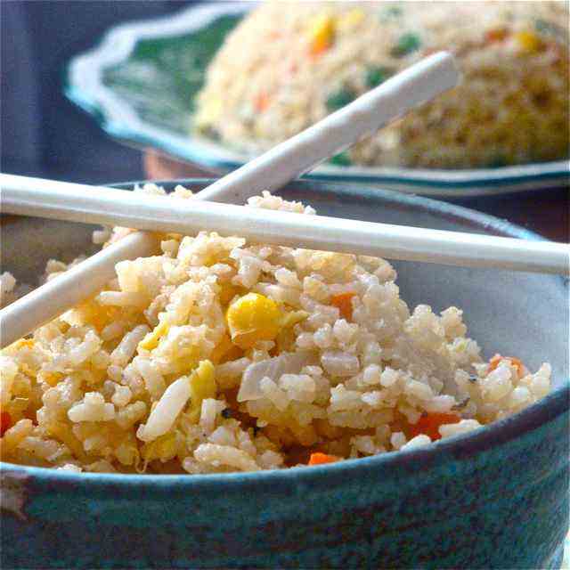 Egg fried rice