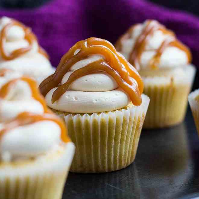 Salted Caramel Cupcakes