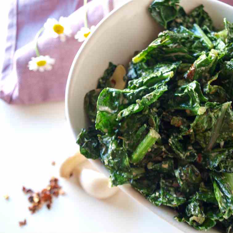 Warm Kale Salad