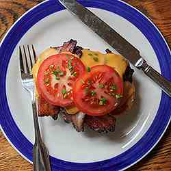 Welsh Rarebit Burgers