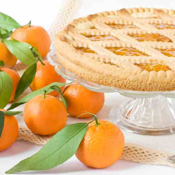 Clementine Marmalade Tart (Crostata)