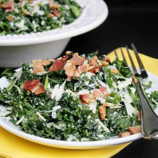 Kale Caesar Salad