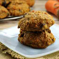 120 Calorie Carrot Cake Cookies