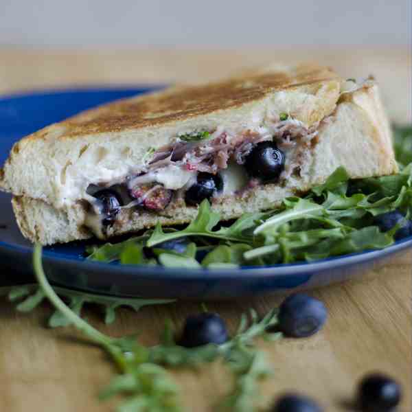 Blueberry Balsamic Grilled Cheese