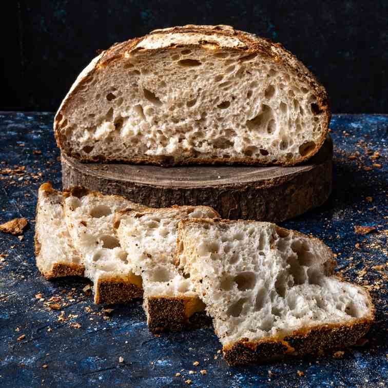First easy sourdough bread