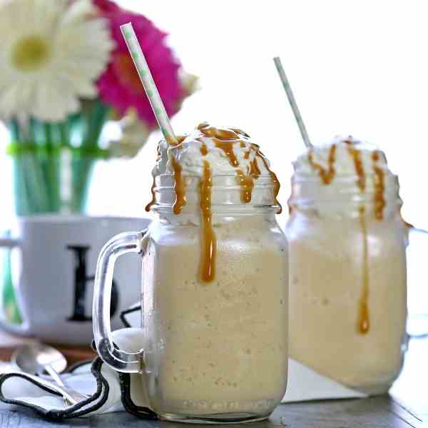 Skinny Caramel Frap