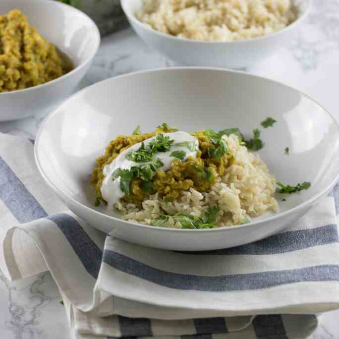 Easy Indian Red Lentils