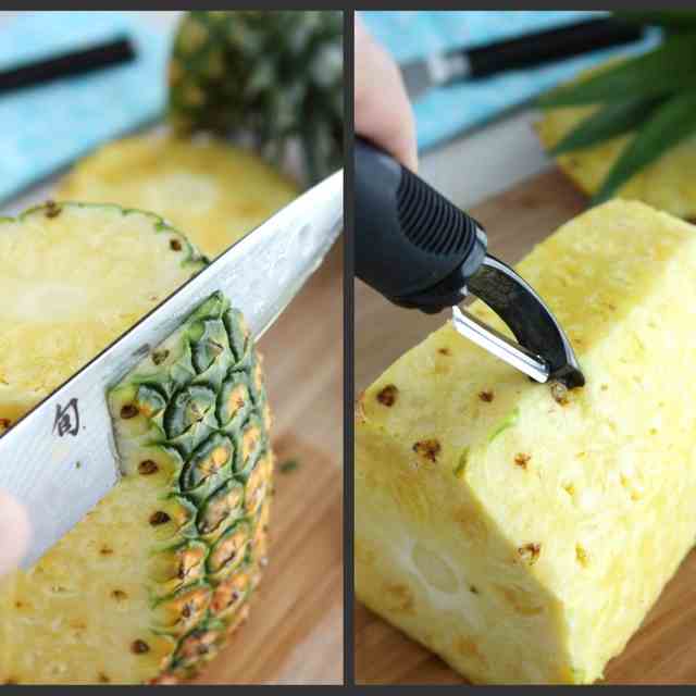 How to: Choose & Cut  a Pineapple